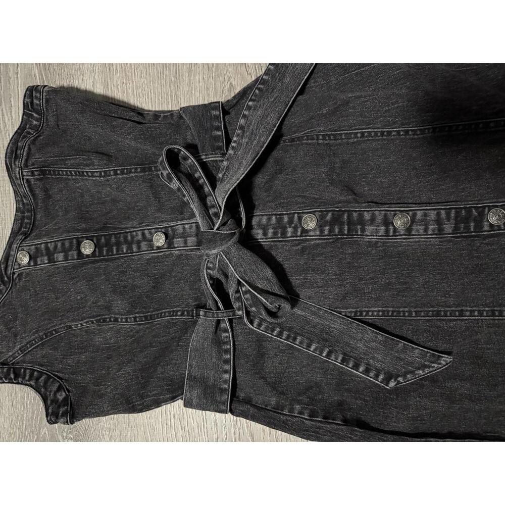 Women’s Freemarket Black Denim Dress - Picture 3 of 6